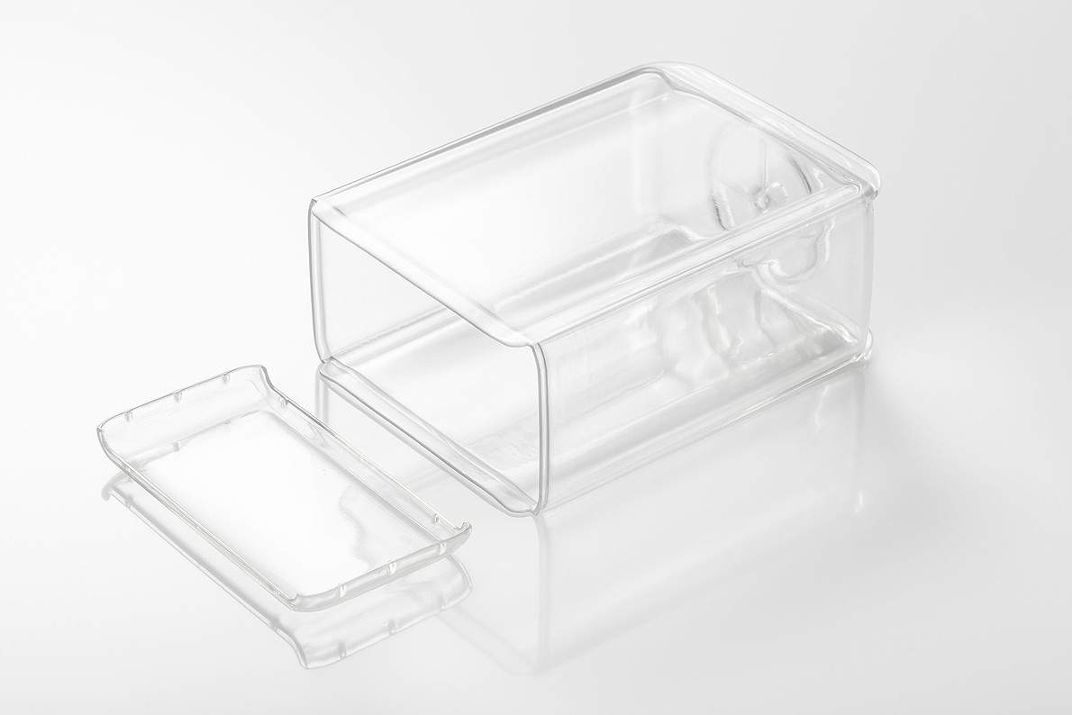 transparente und verschließbare Box Somos WaterCleaar Ultra