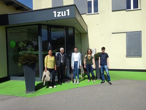 Das BG Dornbirn zu Besuch bei 1zu1, dem 3D Druck Spezialisten aus Dornbirn, Vorarlberg.
